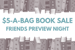 Friends Preview Night Book Sale