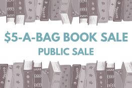 $5-A-Bag Book Sale: Public Sale