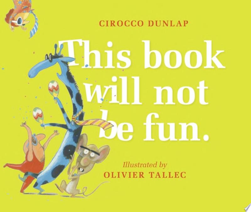 Image for "This Book Will Not Be Fun"