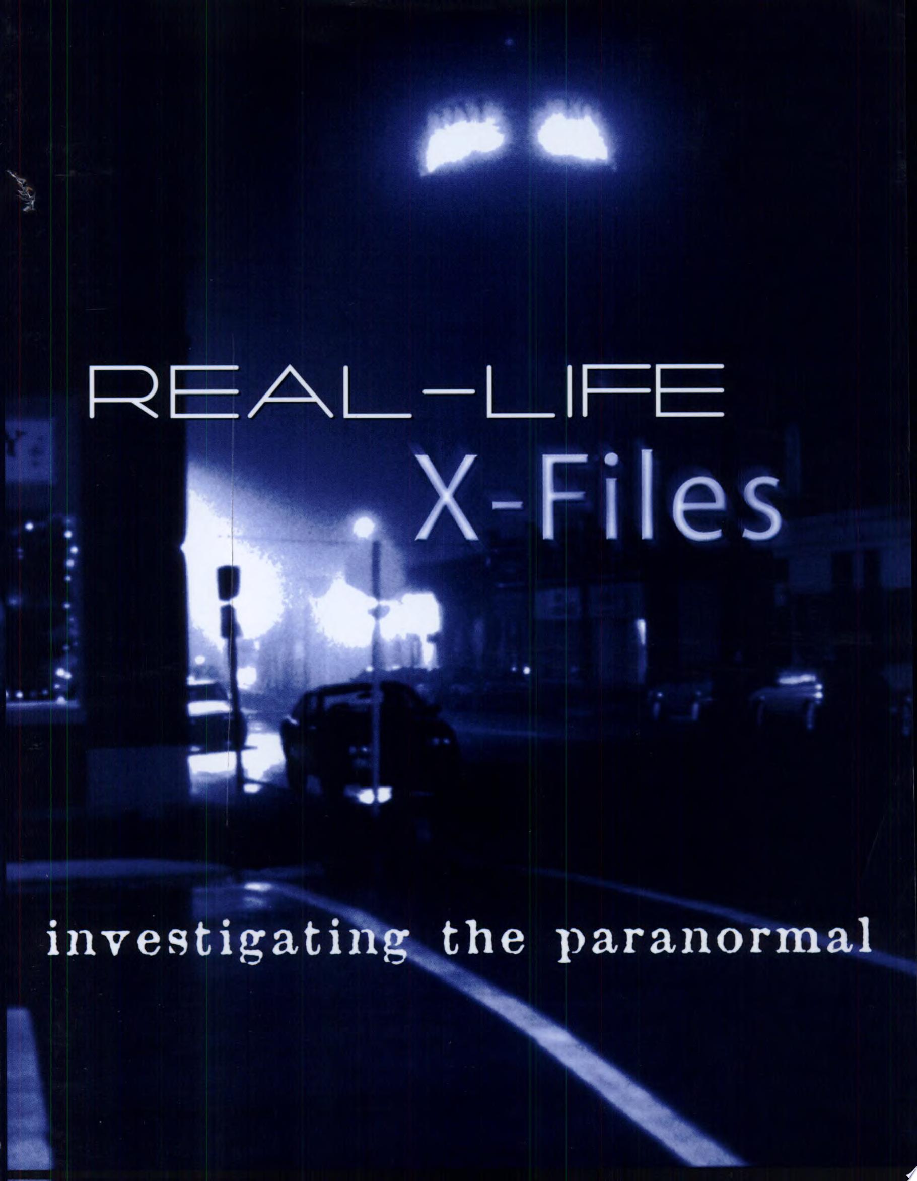 Image for "Real-Life X-Files"