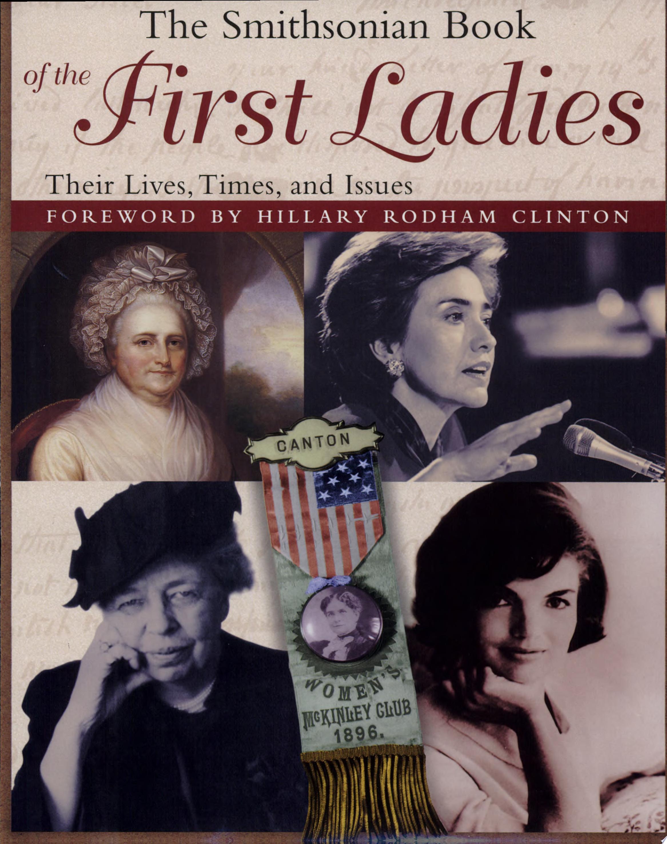Image for "The Smithsonian Book of the First Ladies"