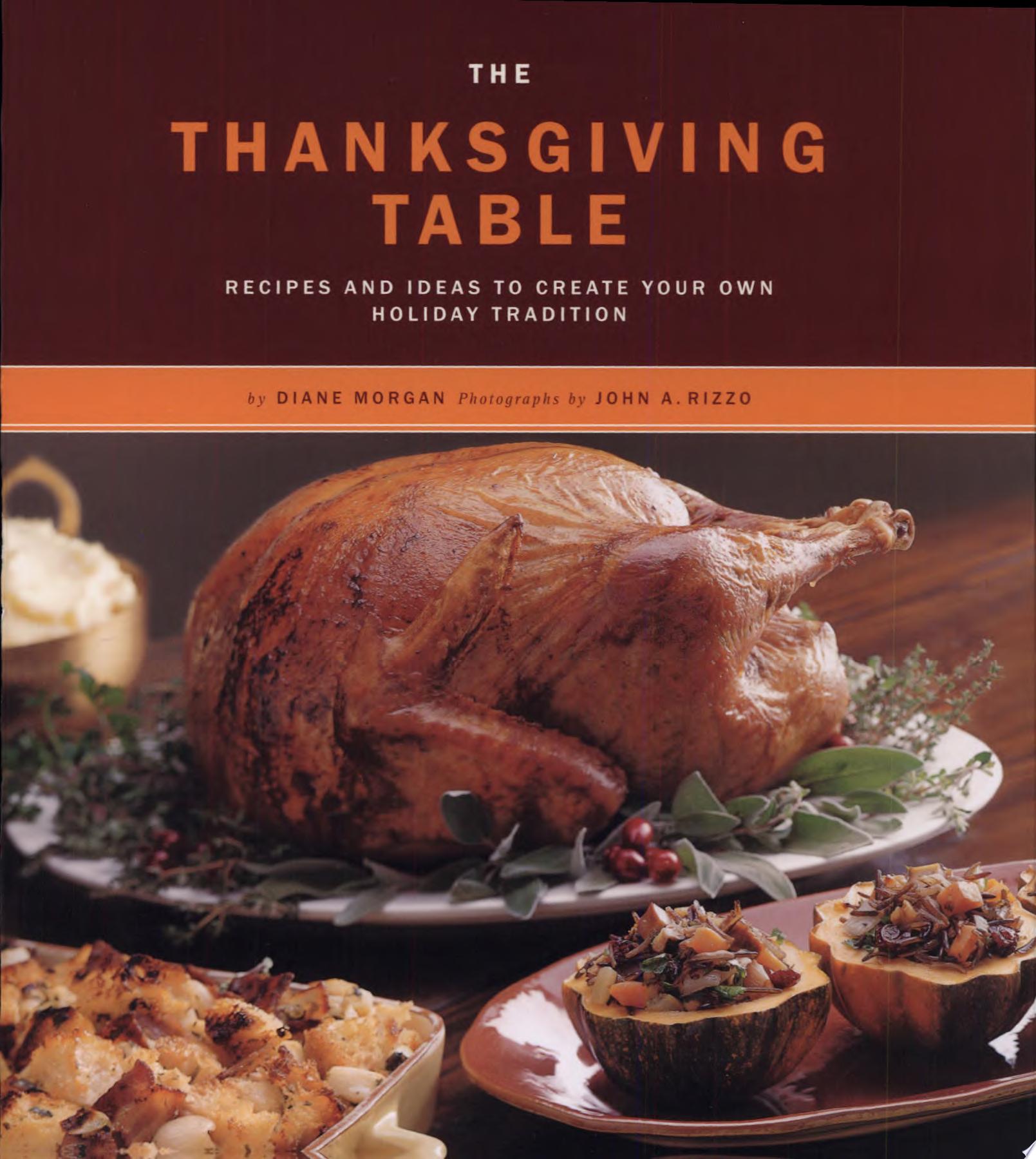 Image for "The Thanksgiving Table"