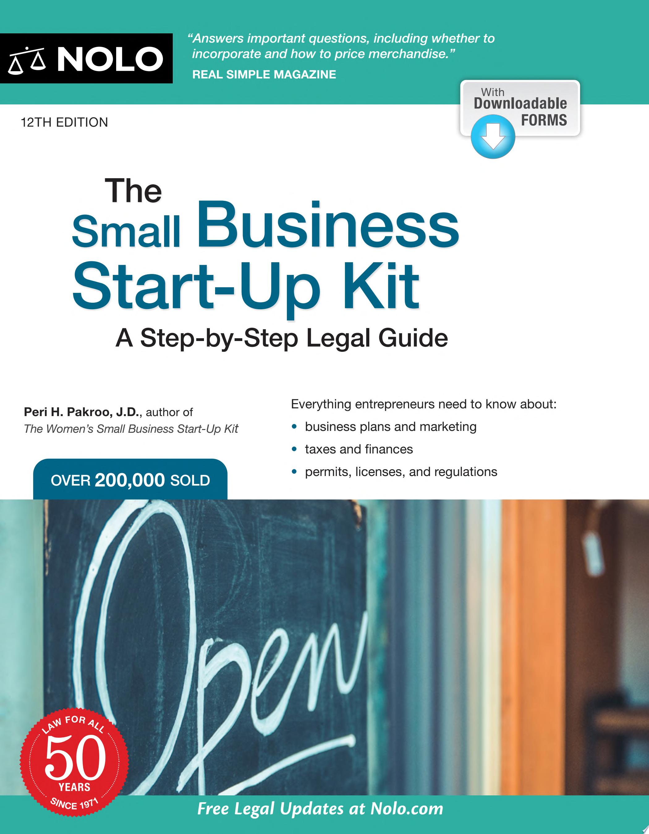 Image for "The Small Business Start-Up Kit"