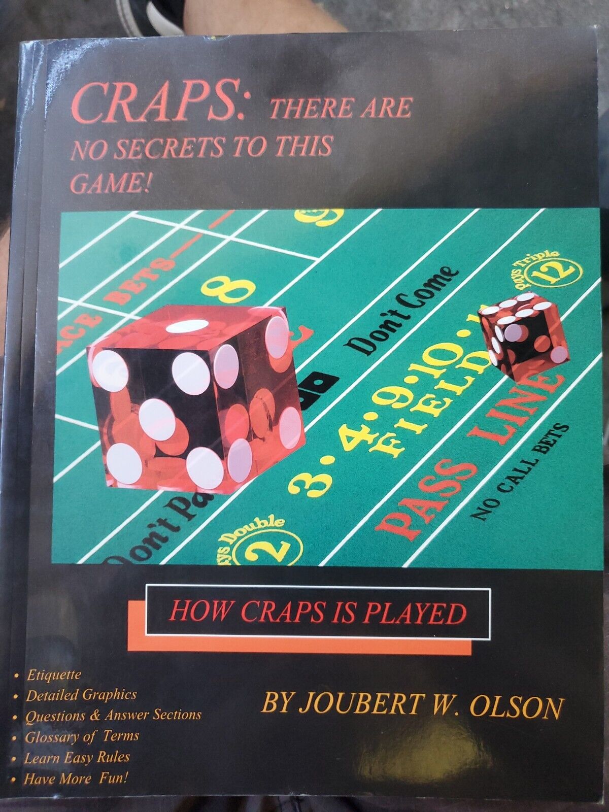 Image for "Craps: there are no secrets to this game!"