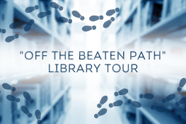 "Off the Beaten Path" Library Tour