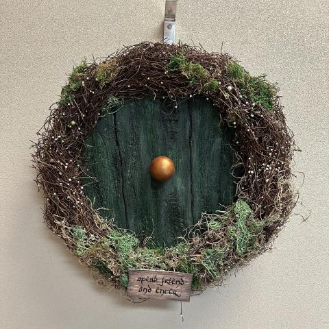 Hobbit Door Wreath