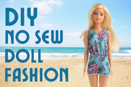 DIY No Sew Doll Fashion