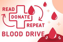Read, Donate, Repeat Blood Drive