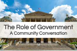 The Role of Government: A Community Conversation