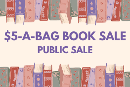 $5-A-Bag Book Sale: Public Sale