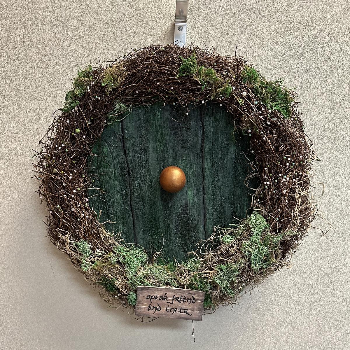 Hobbit Door Wreath