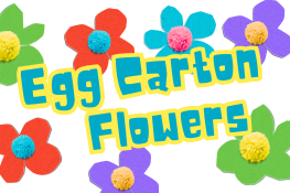 Egg Carton Flowers